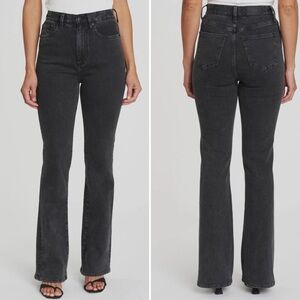 Pistola Black Dana High Rise Faded Bootcut Denim Jean Pants Size 31 Grunge Emo